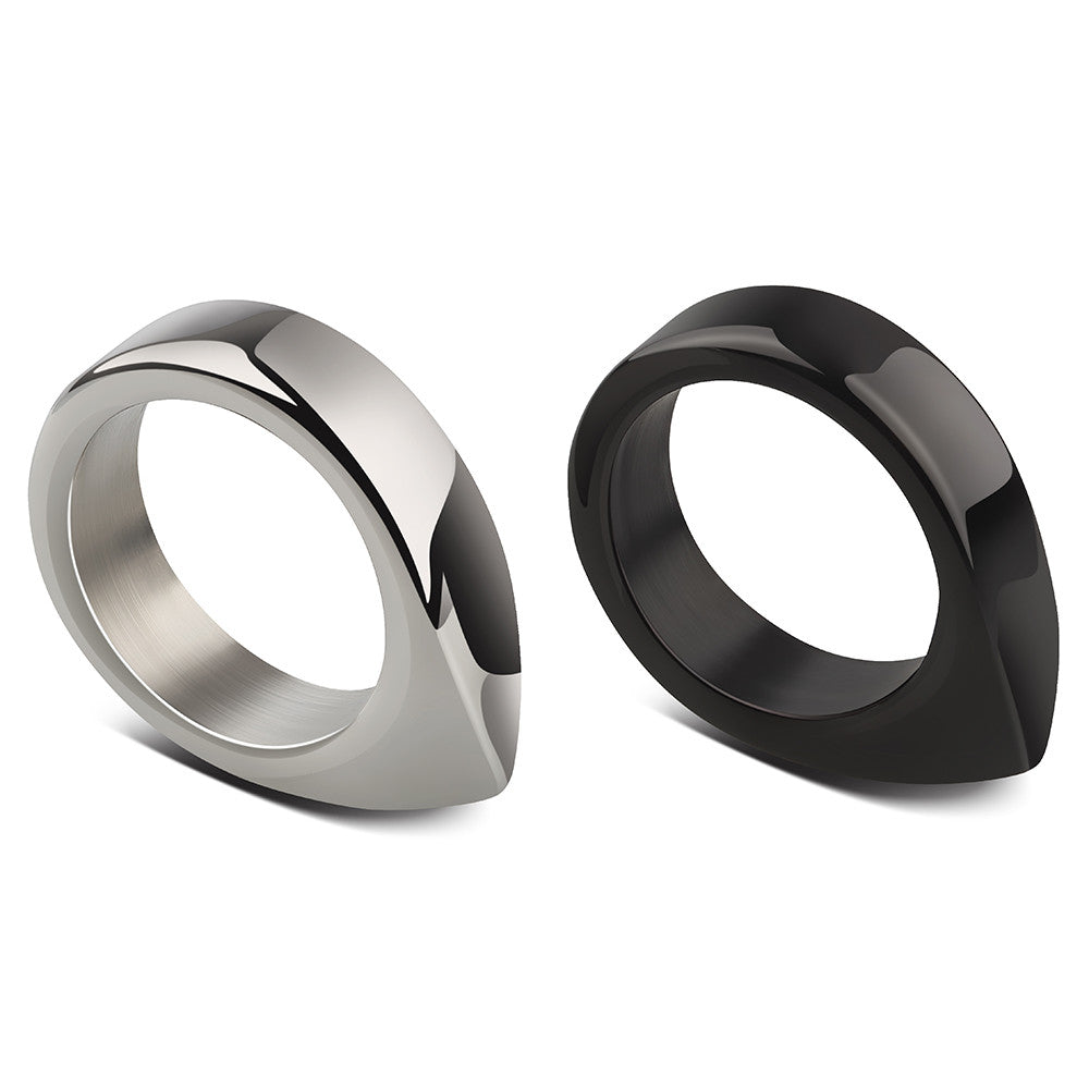 Jual Titanium Steel Self-defense Ring Molded In One Body High