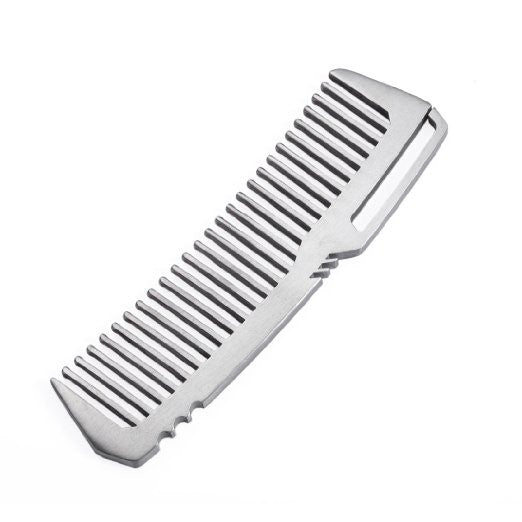 TI-EDC Handmade Titanium Premium Eco-friendly Durable Pocket Hair Comb