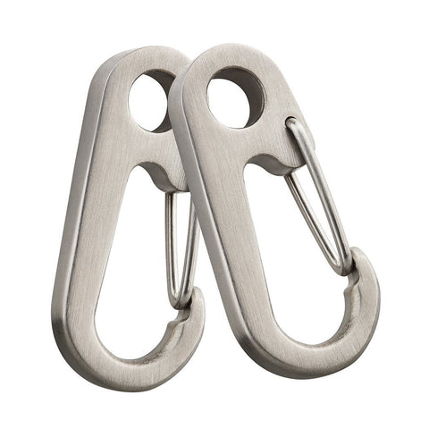 ZerohourEDC Mini S-Carabiner Keychain 10-Pack