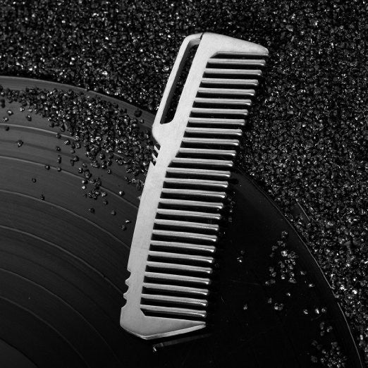 TI-EDC Handmade Titanium Premium Eco-friendly Durable Pocket Hair Comb