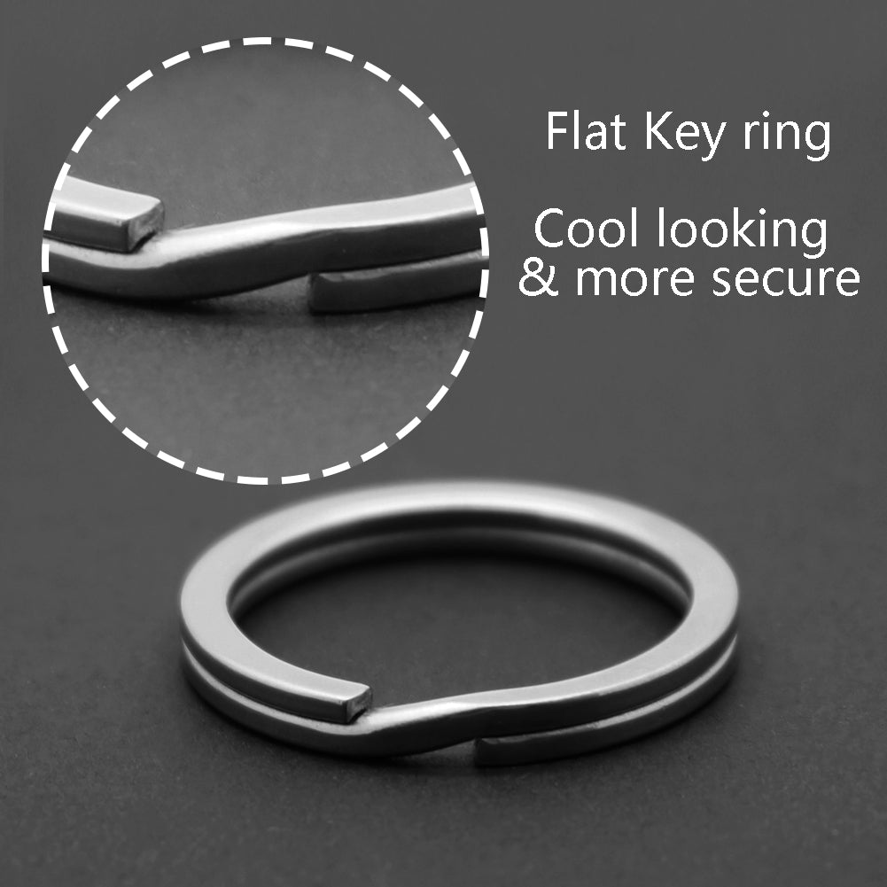 Titanium Split Rings - Hammock Hardware